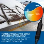 Samoregulišući grejni kabl sa termostatom 15W/m