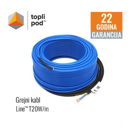 Grejni kabl Line™T20 - 20W/m